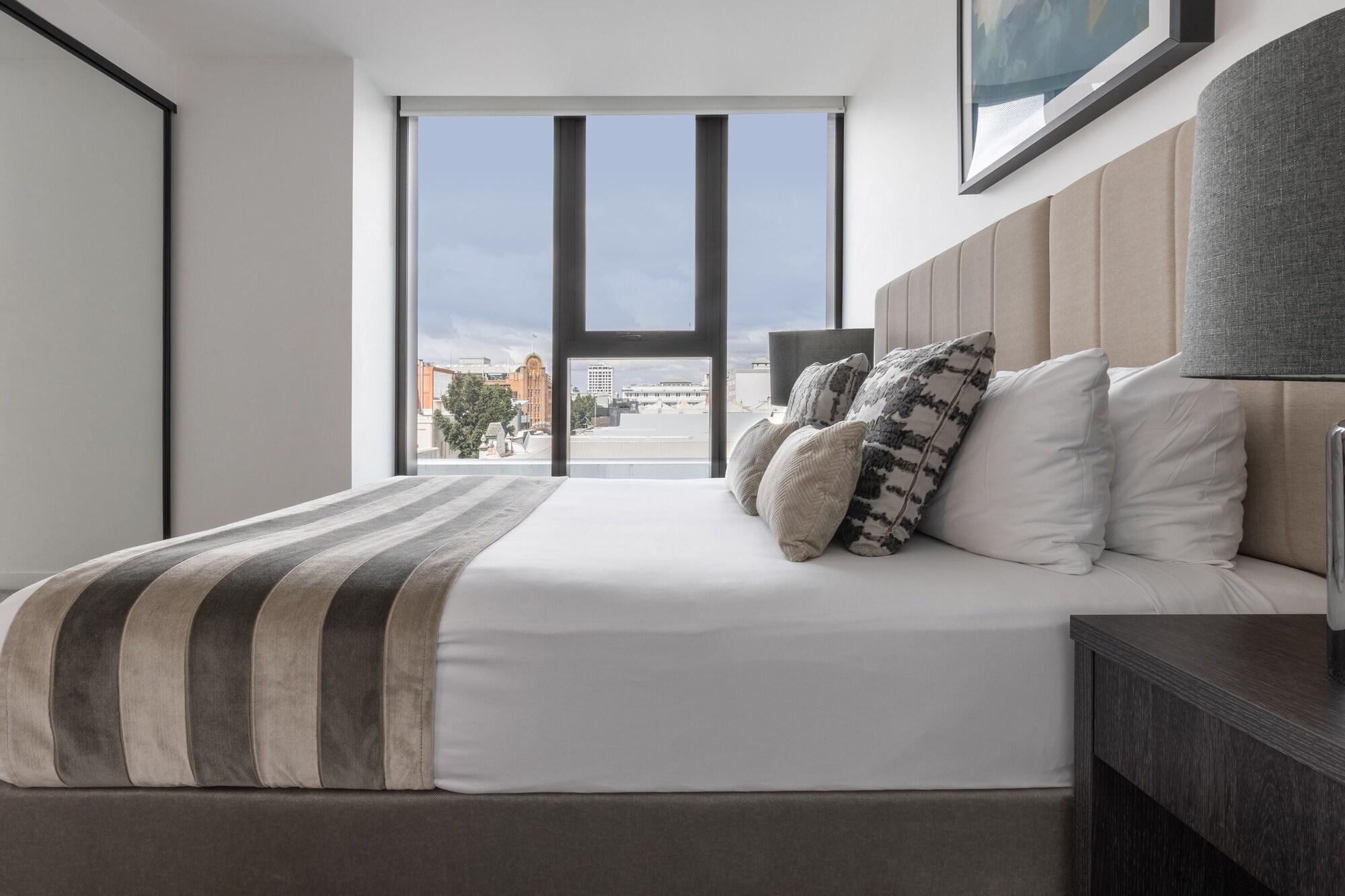 Aparthotel Fv By Peppers Brisbane Exteriér fotografie A bedroom at the hotel