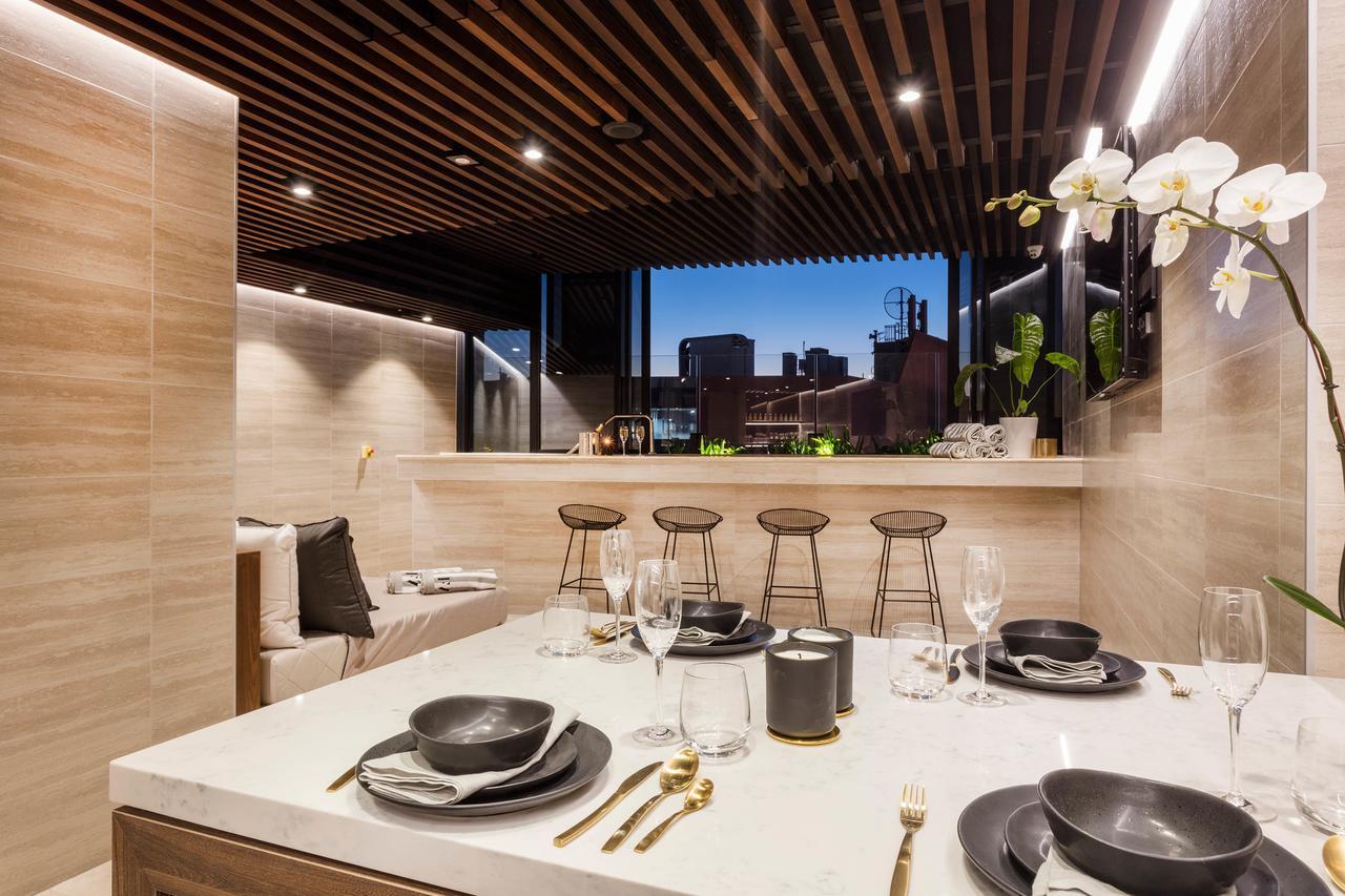 Aparthotel Fv By Peppers Brisbane Exteriér fotografie The kitchen at the 2014 MasterChef Australia studio